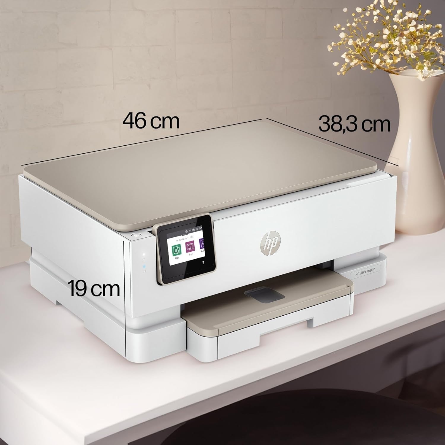 All-in-One Wireless Colour Printer Scanner Copier Duplex White A4