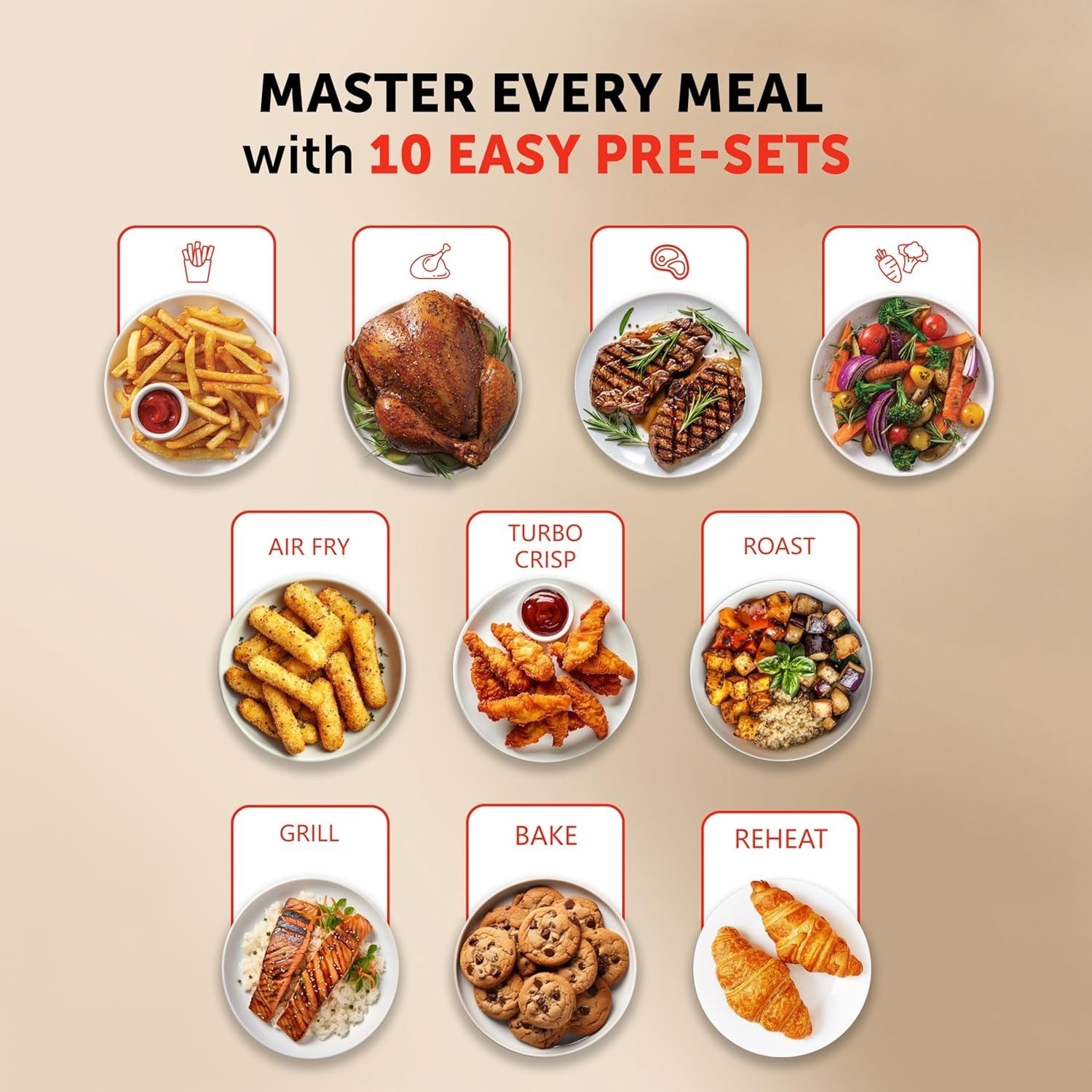 11L Digital Dual Zone Air Fryer Oven | 12-Way Cooking | XL Family Capacity