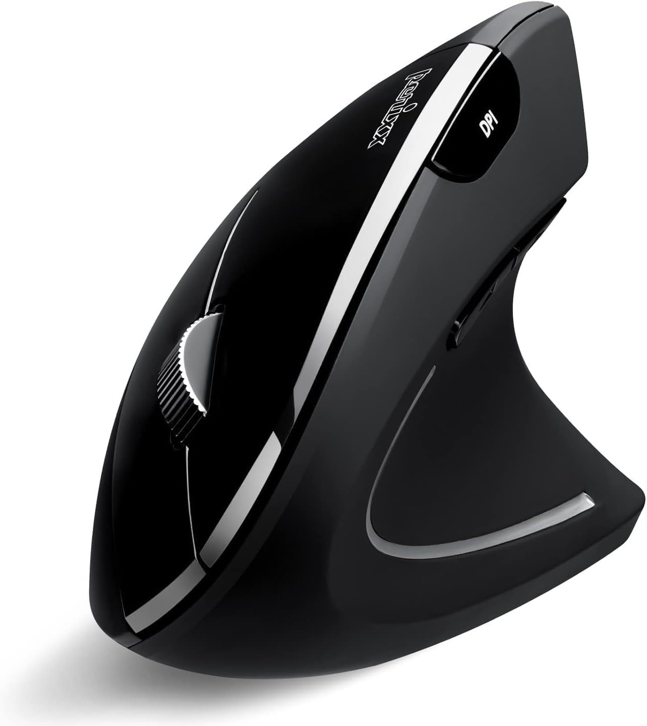 Bluetooth Vertical Ergonomic Mouse 3 Device Wireless 46.6° Grip