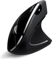 Bluetooth Vertical Ergonomic Mouse 3 Device Wireless 46.6° Grip