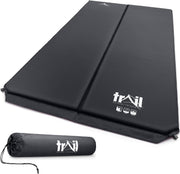 Self-Inflating Double Camping Mat 2.5cm Thick Lightweight Travel