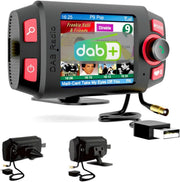 DAB/DAB+ Car Radio Adapter 2.4" LCD Bluetooth