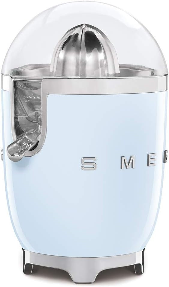 Retro Electric Citrus Juicer Stainless Steel Reamer Anti Drip Quiet 70W