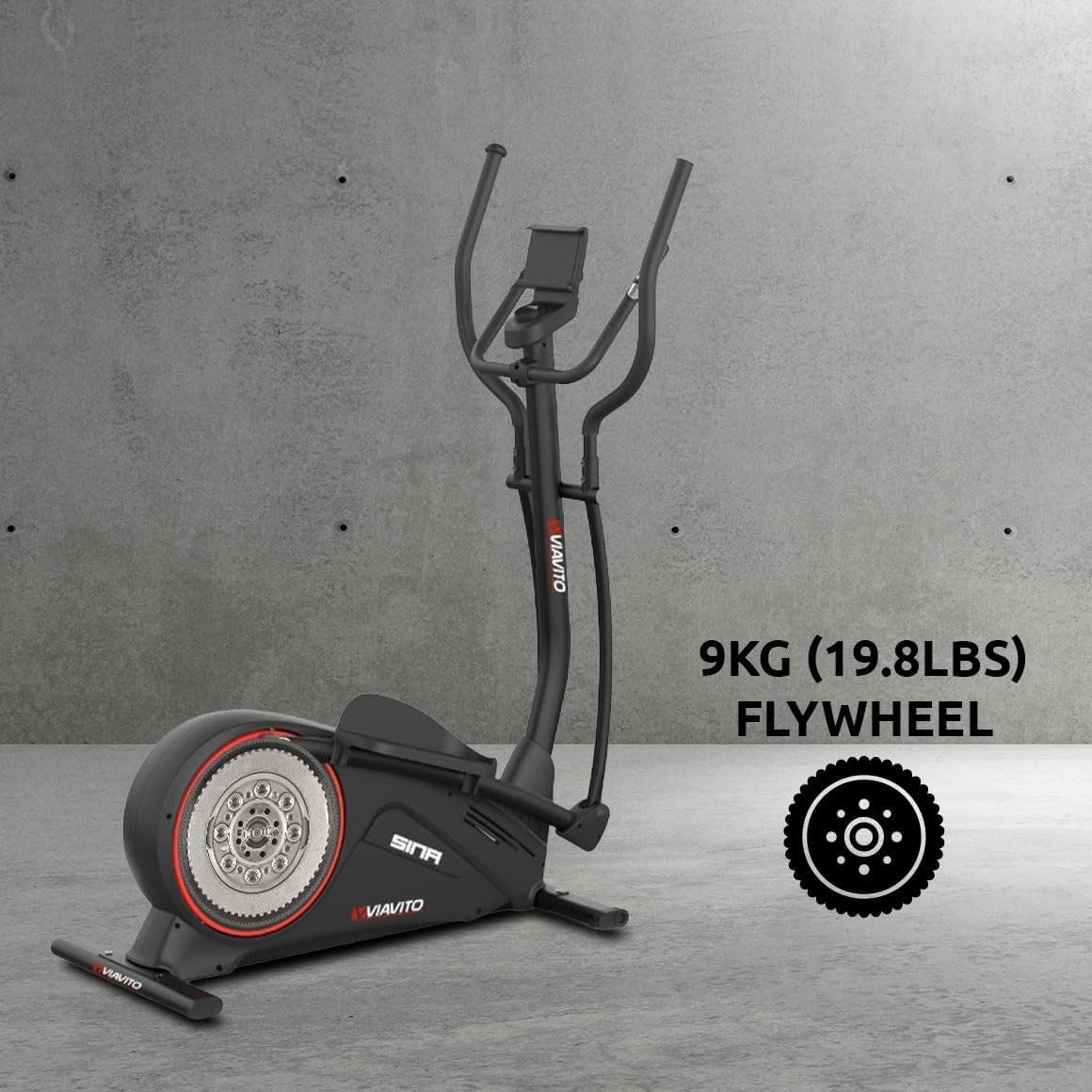 Magnetic Elliptical Cross Trainer, 32 Resistance Levels, 15” Stride, Full Body
