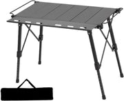 Portable Folding Camping Table - Lightweight, Adjustable, Stable Outdoor BBQ