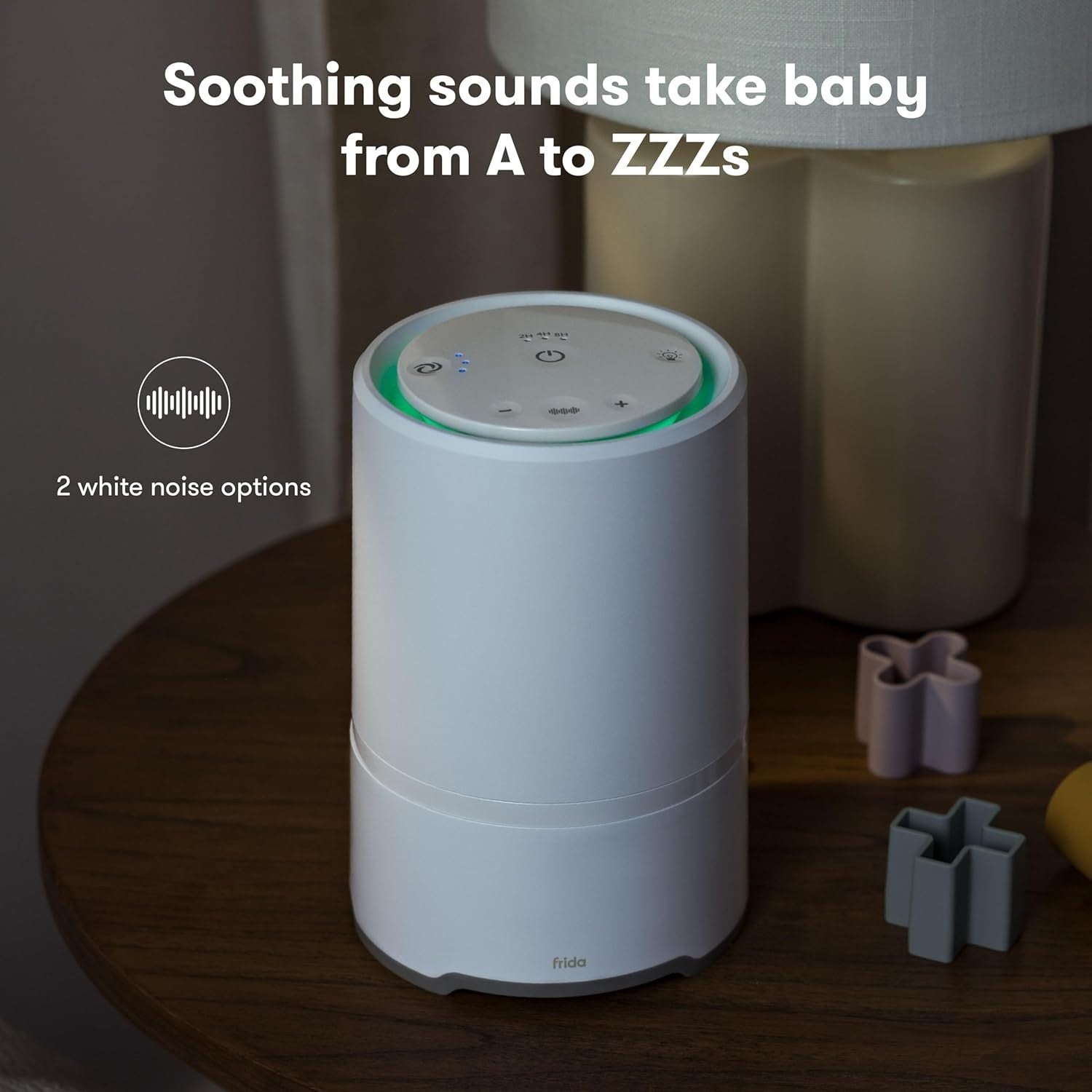 3 in 1 Baby Sound Machine Air Purifier Night Light HEPA Sleep