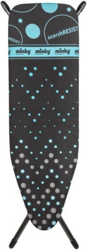 Full Size Ironing Board 122x38cm Stable Folding Steam Iron Rest Height Adjust
