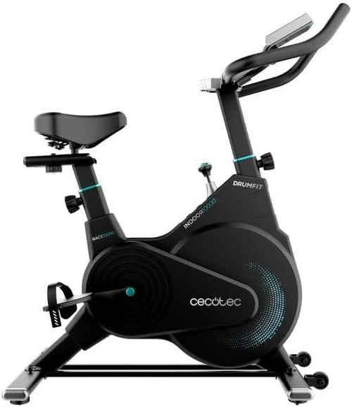 Indoor Exercise Bike w/ 10kg Flywheel, LCD Monitor, Adjustable Seat & Handlebar