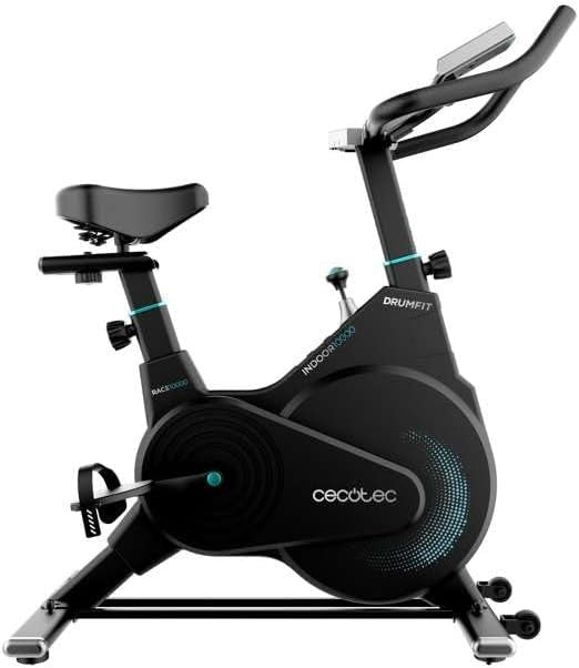 Indoor Exercise Bike w/ 10kg Flywheel, LCD Monitor, Adjustable Seat & Handlebar