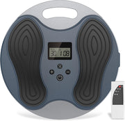Foot Circulation Massager EMS Muscle Stimulator Pain Relief TENS Pads 20 Levels
