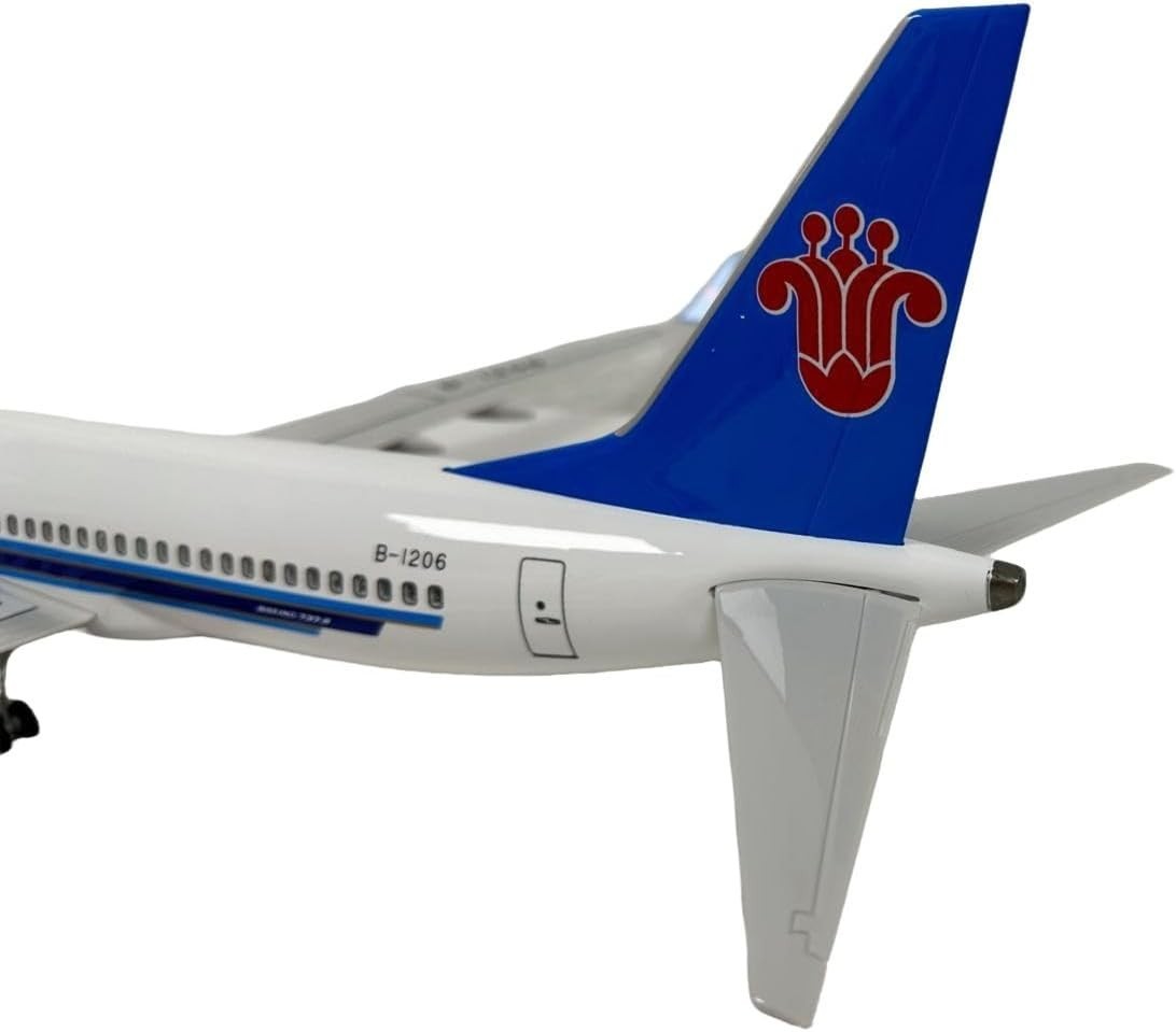 Large Scale Model Plane w/ Voice-Activated Lights & Display Stand | Gift