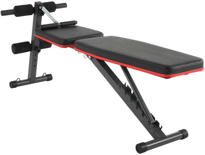 Foldable Adjustable Dumbbell Bench 200kg Incline Home Gym Trainer