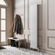 Slim Vertical Flat Panel Radiator 1600x340mm High Heat Output White