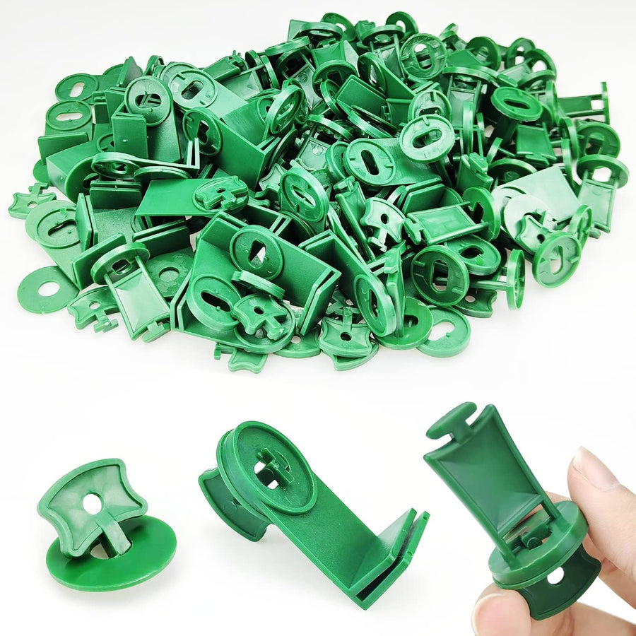 300pcs Greenhouse Clips & Accessories Kit for Film Netting & Shade Cover