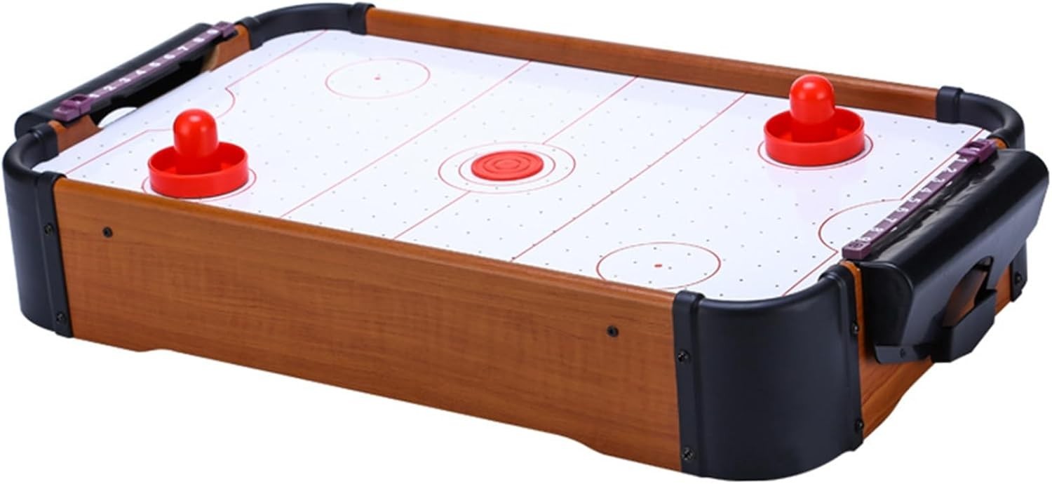 20in Tabletop Air Hockey Game Powerful Fan Compact Family Fun