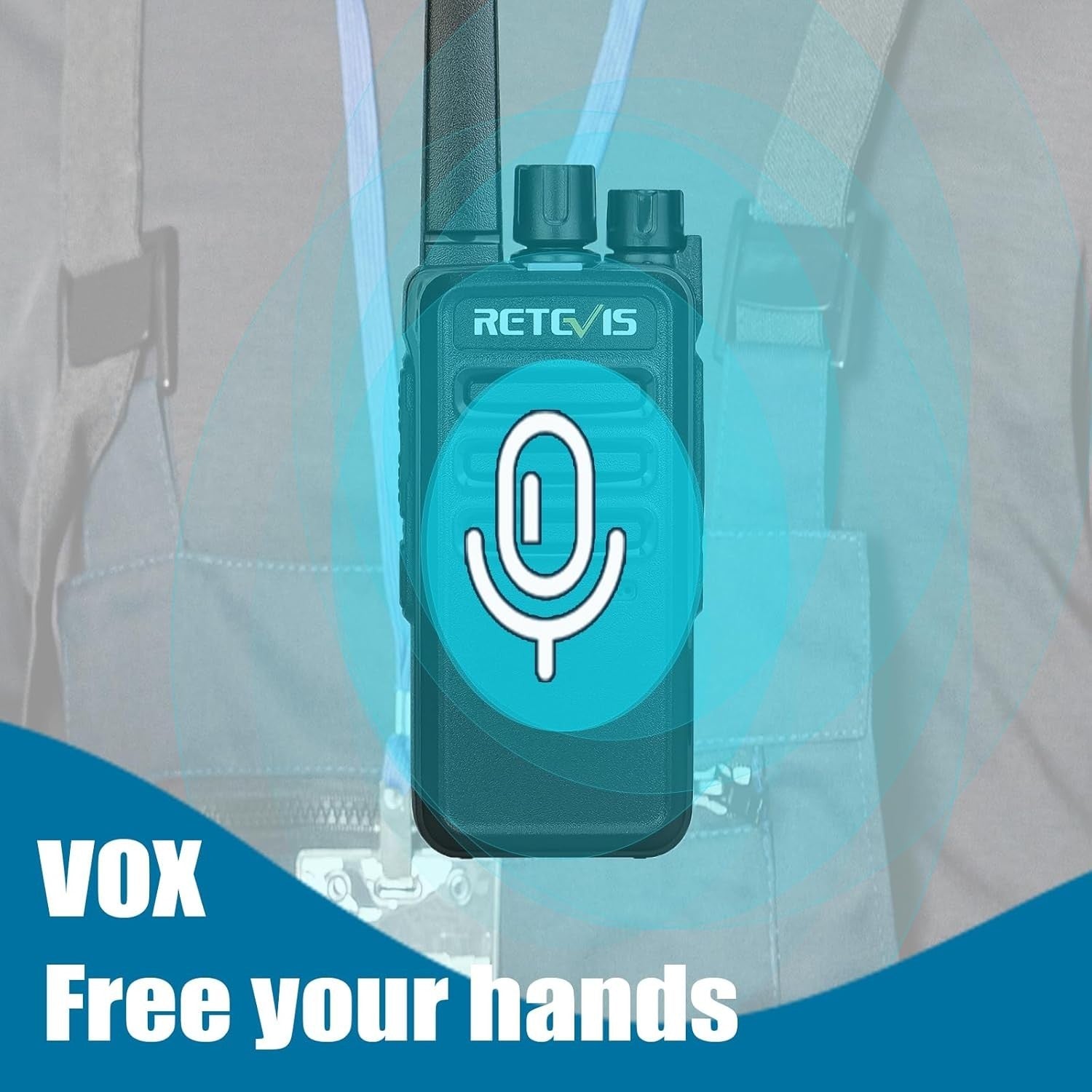 PMR446 Walkie Talkies 20 Pack Rechargeable VOX 16CH Long Range Radio