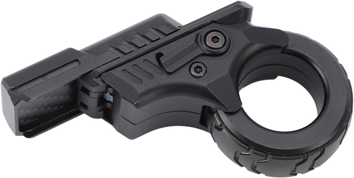 Metal Finger Fidget Gun Toy Pocket Spinner Stress Relief ADHD
