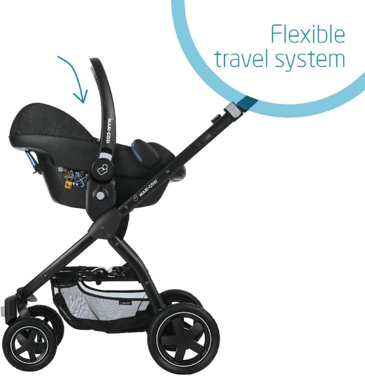 Infant Car Seat ISOFIX i-Size Group 0+ 0-13kg Newborn Safety Carrier