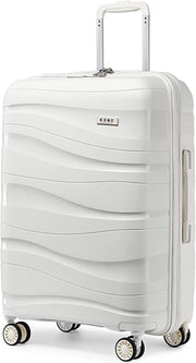 28in Large Hold Luggage Polypropylene Hard Case TSA Lock Silent Spinner