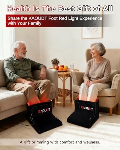 Red Light Therapy Foot Boots LED Pain Relief Circulation Plantar Heel Pain