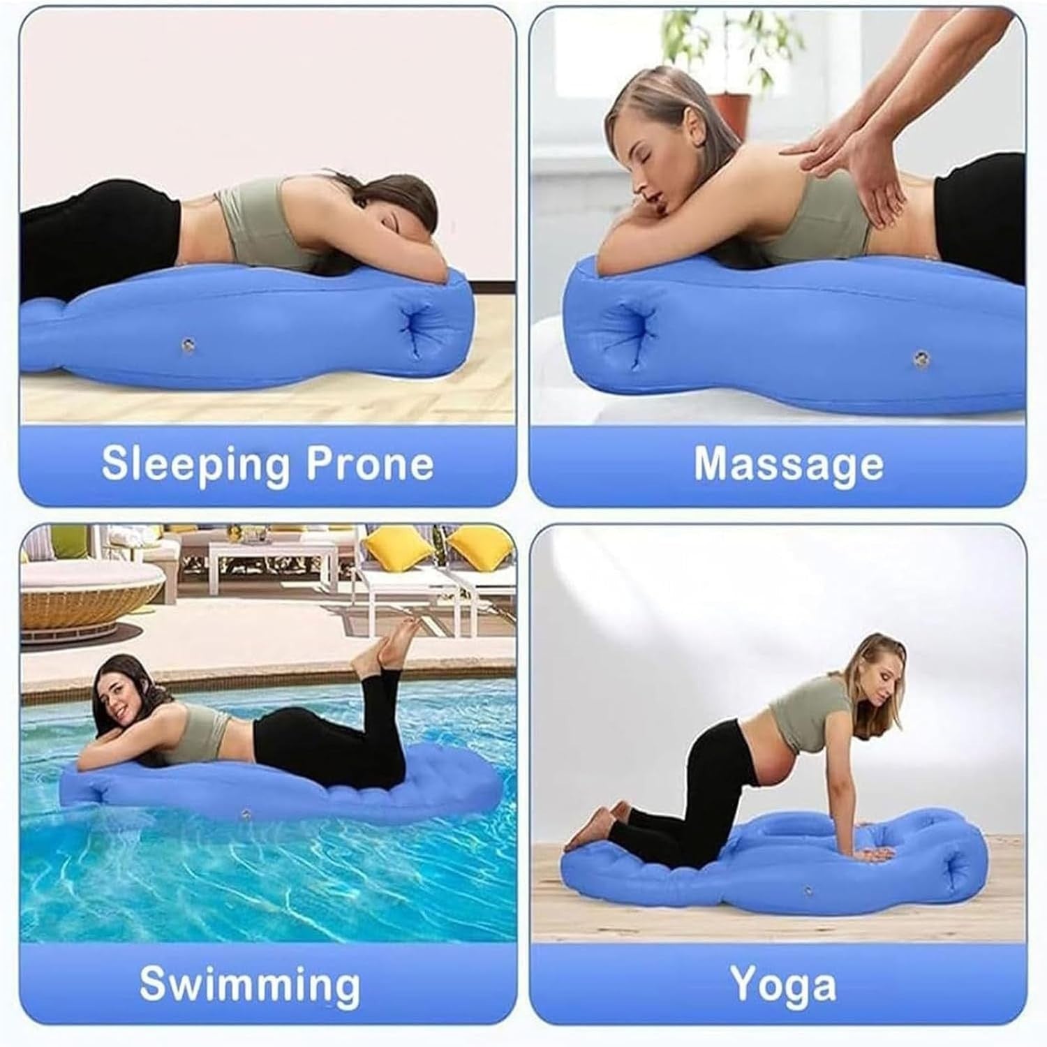 Pregnancy Pillow Adjustable Maternity Support Mattress for Side Sleepers