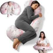Pregnancy Pillow Full Body 3 in 1 Adjustable Maternity Nursing Support