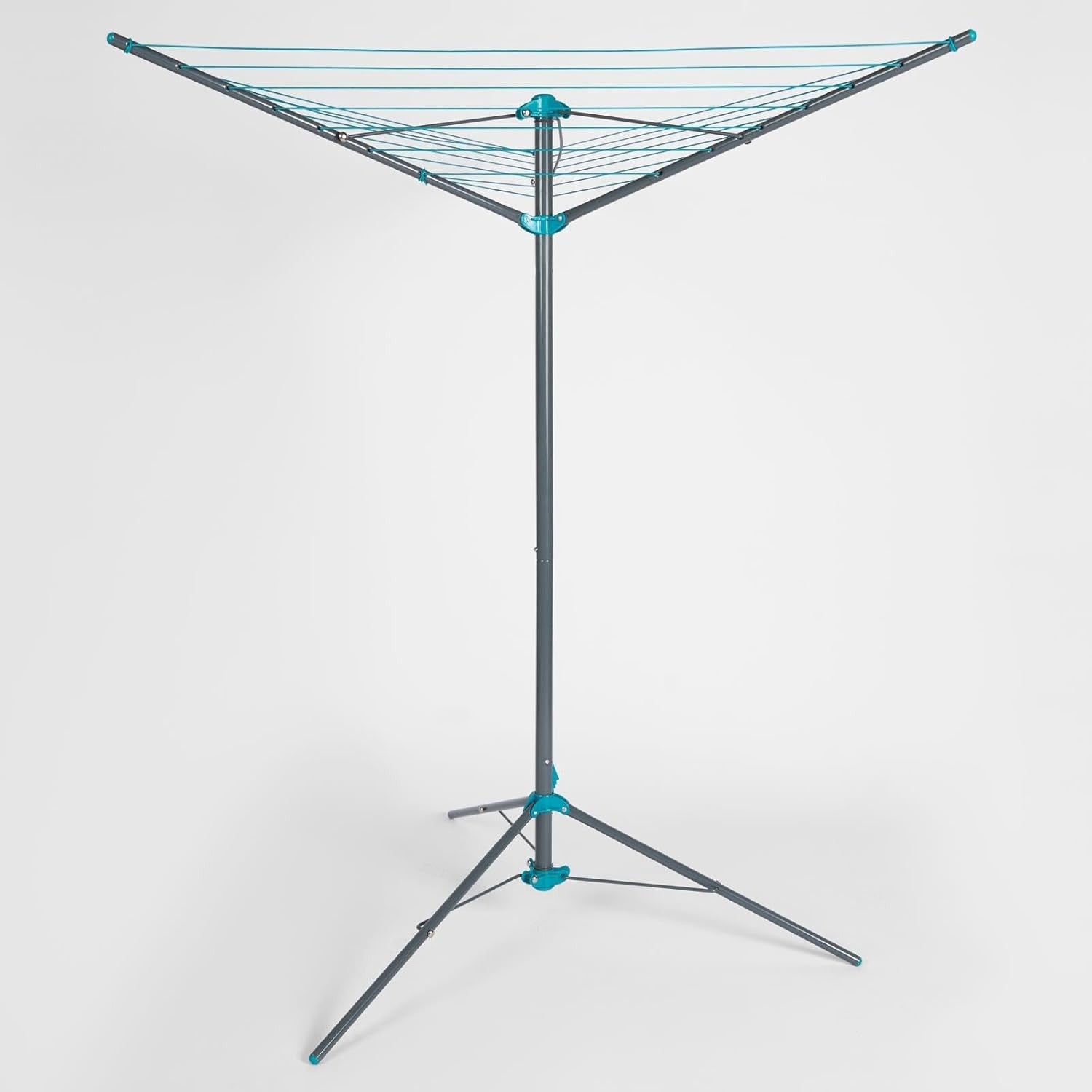 Rotary Clothes Airer 3 Arm Tripod Dryer Outdoor Washing Line Garden Patio