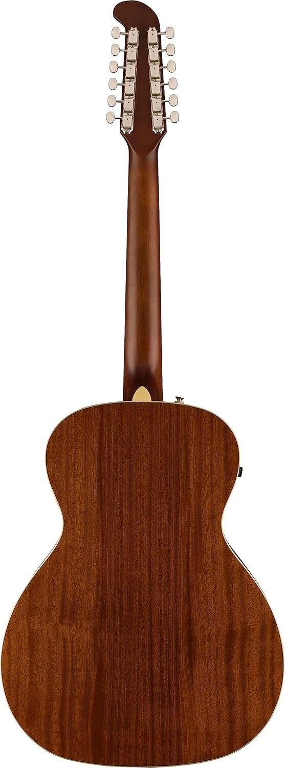 12 String Acoustic Guitar Solid Spruce Top Walnut Fingerboard