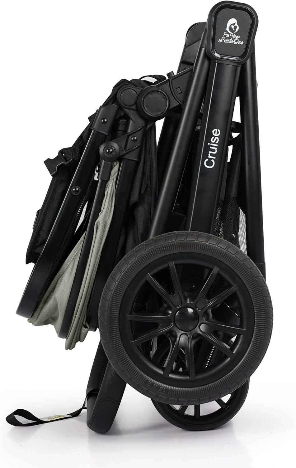 3 in 1 Baby Travel System i-Size Car Seat Pram Stroller Newborn–4Y