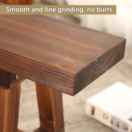 Rustic Farmhouse Wooden Bench – Dining, Entryway & Bedroom Seating 180x28x42cm