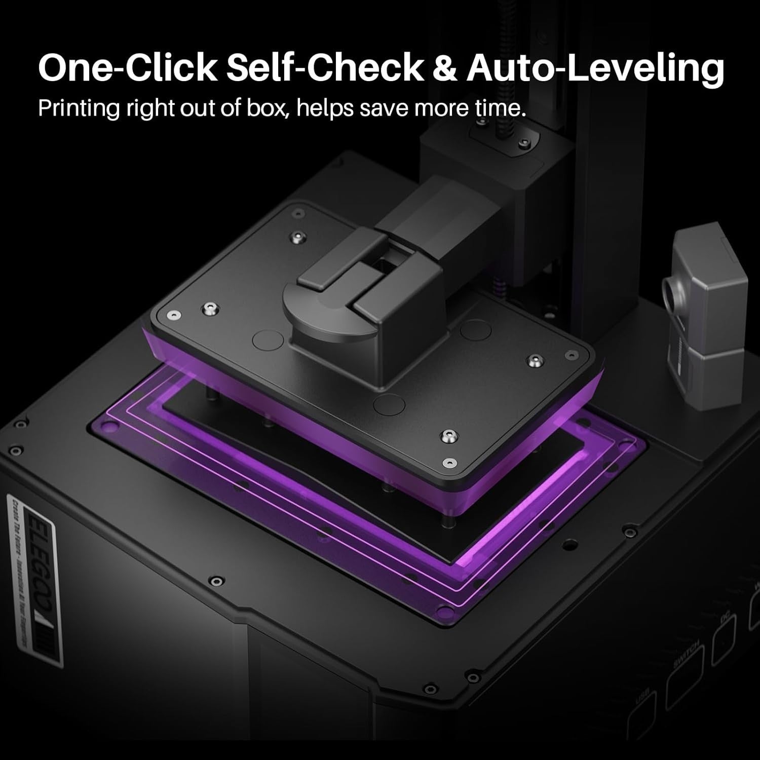 9K Resin 3D Printer 150mm/h AI Camera WiFi Auto Level