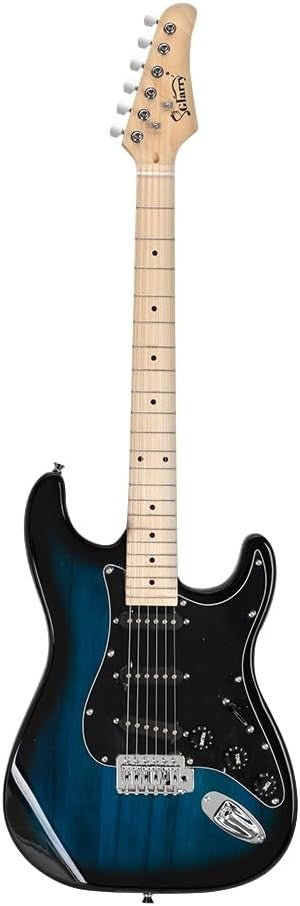 Full Size Electric Guitar Starter Kit with 20W Amp Blue