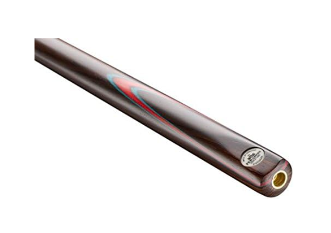 55in 3/4 Joint Pool Cue 8–8.5mm Tip Ash Shaft Rosewood Butt