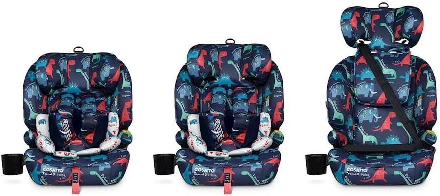 i-Size ISOFIX Child Car Seat 76–150cm Adjustable Headrest Impact