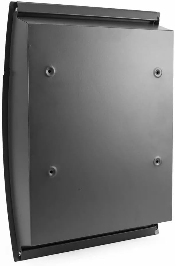 Wall Mounted Waterproof Post Box with Lock Secure Mailbox Customisable Design