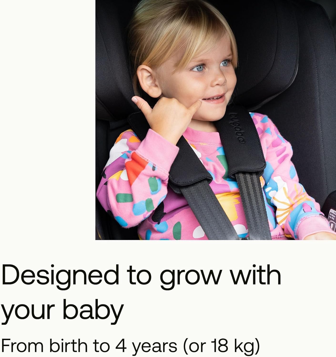 360° Swivel ISOFIX Car Seat Birth–4Y 0–18kg Rear & Forward Facing