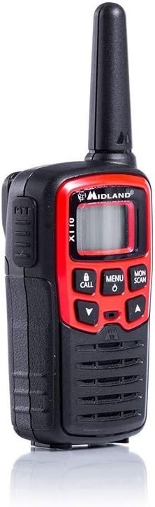 Family Walkie Talkies PMR446 Long Range VOX 16 Channel 2 Pack Red