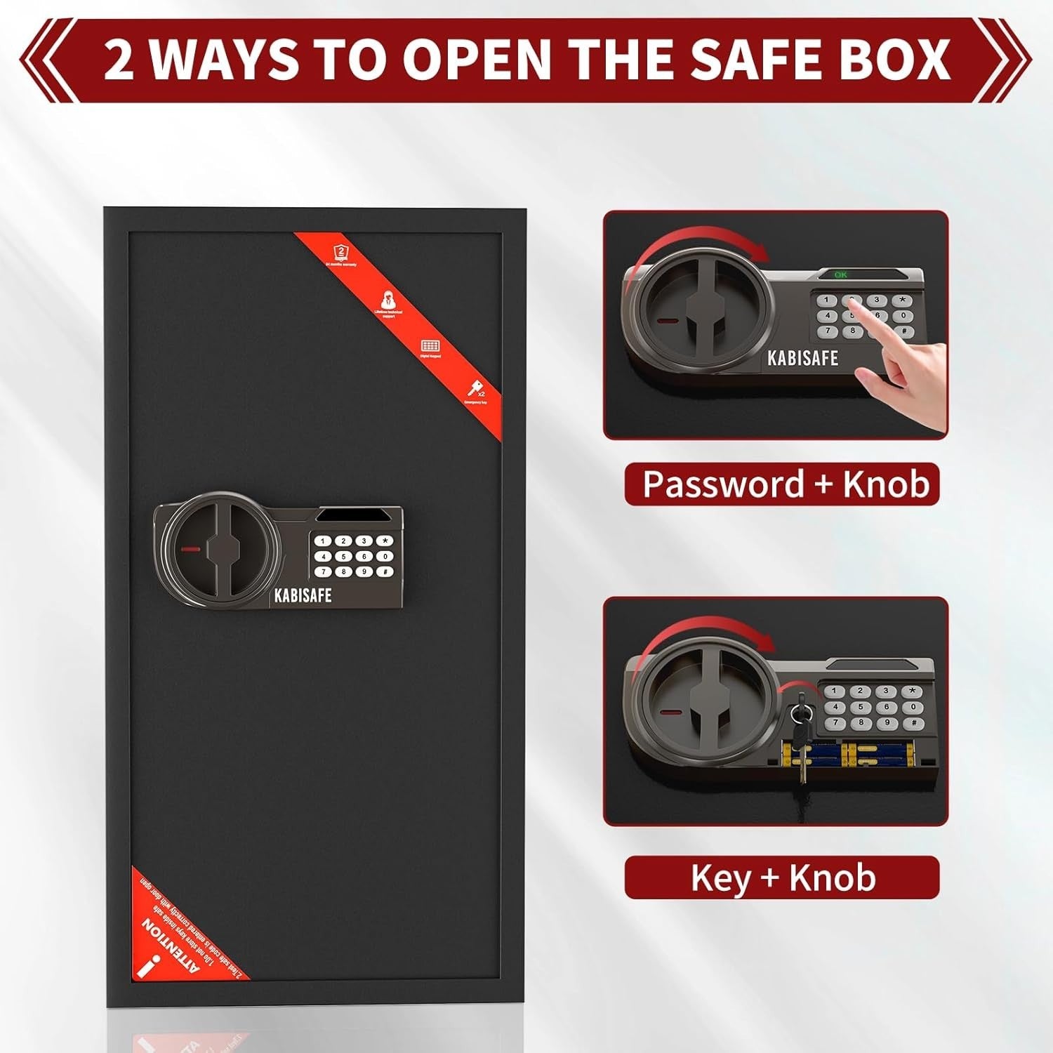 103L Large Digital Safe Box Security Cabinet Cash Document Jewelry