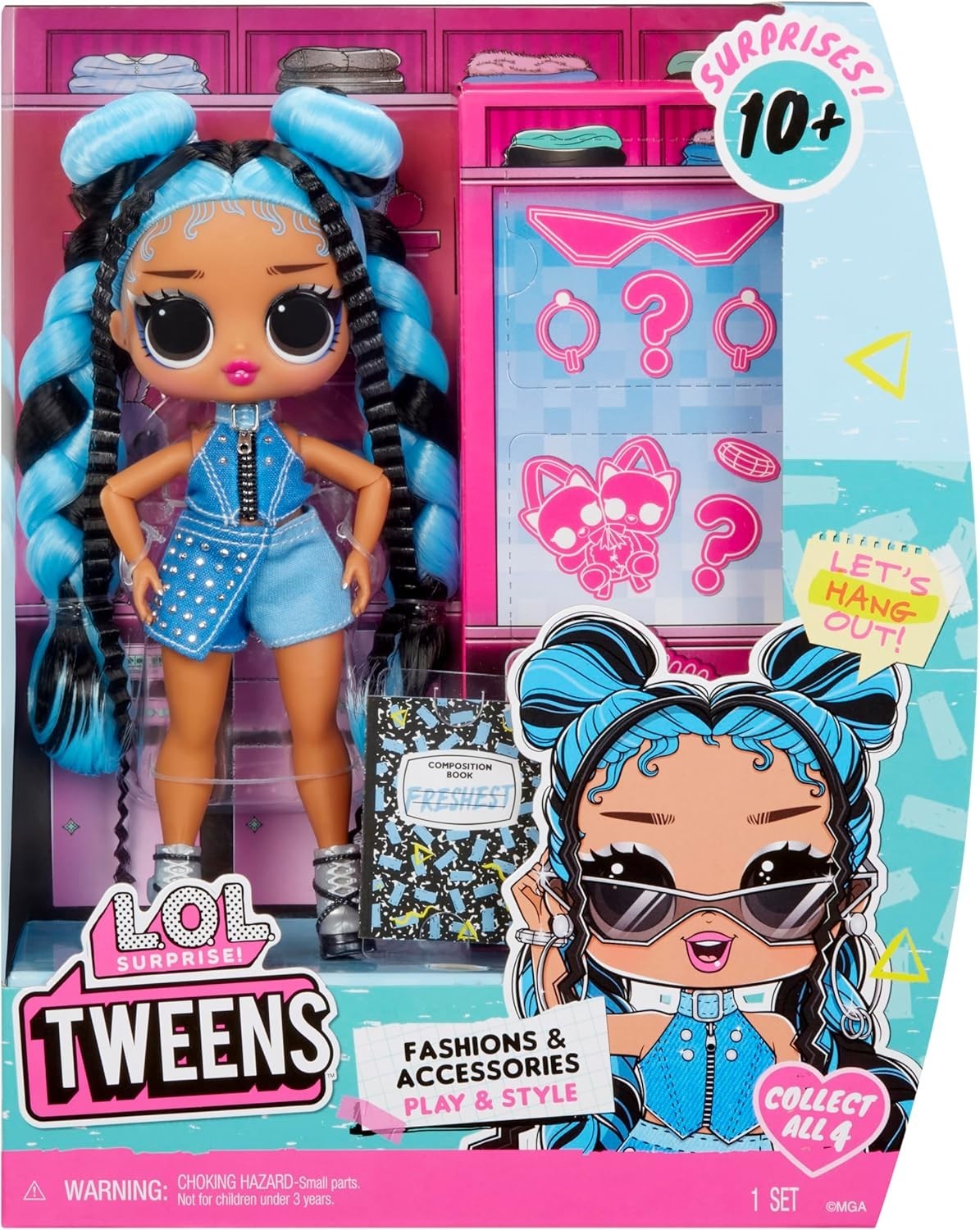 Tween Fashion Doll Articulated Outfit Accessories Journal