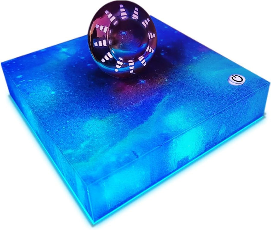 Magnetic Levitating UFO Lamp Floating 360° RGB Galaxy Light Desk Decor