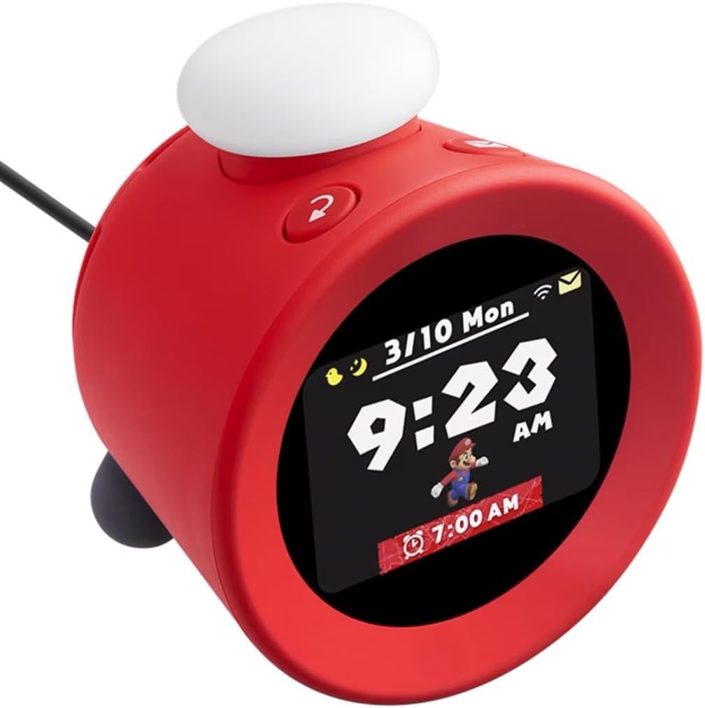 Interactive Game Sound Alarm Clock Digital Bedside Display Motion Sensor