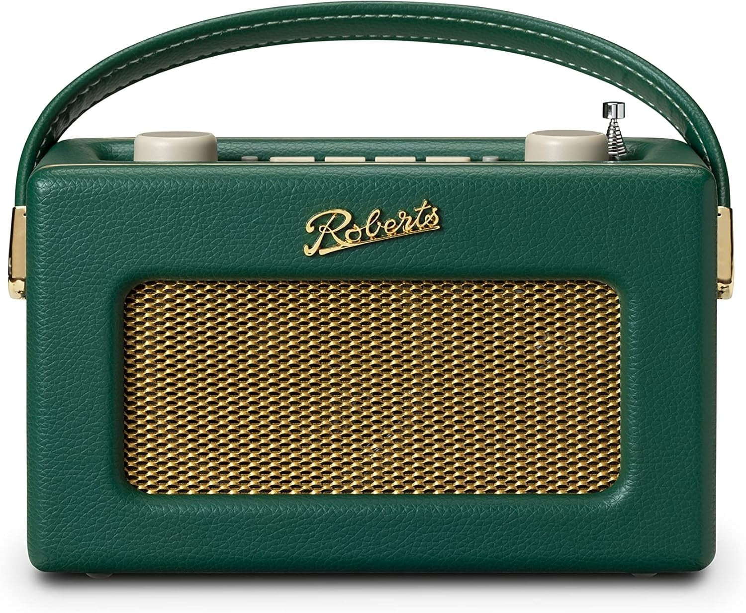 Portable DAB DAB+ FM Radio Bluetooth Retro Dark Green