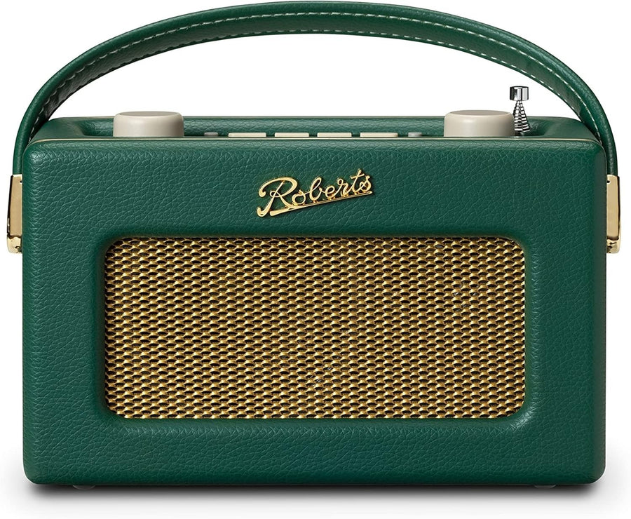Portable DAB DAB+ FM Radio Bluetooth Retro Dark Green