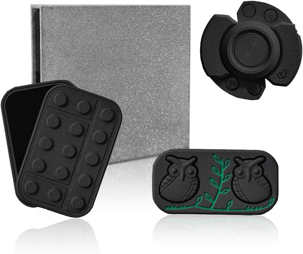 3PCS Metal Fidget Toys Set Magnetic Slider Spinner Stress Relief EDC