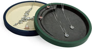Stackable Jewelry Tray Organizer Microfiber Ring Earring Storage Box