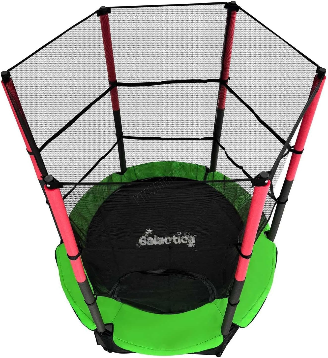 55” Junior Kids Trampoline w Safety Net Indoor Outdoor Activity Playset