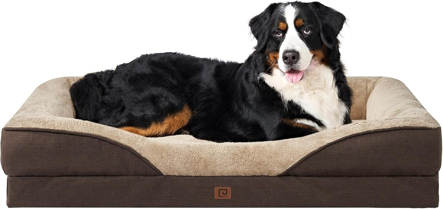 XXXL Giant Orthopedic Memory Foam Dog Bed Waterproof 132x104x20cm