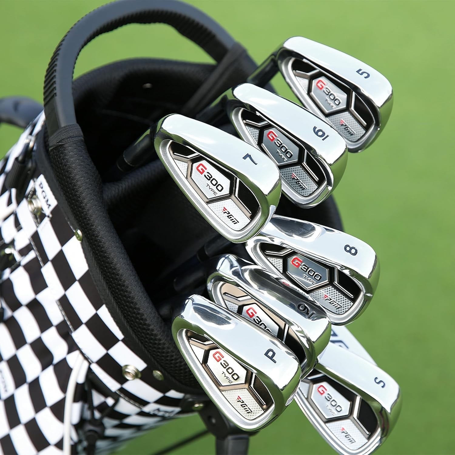 Left Hand Complete Golf Club Set 12 Piece Driver Hybrids Irons Putter Bag