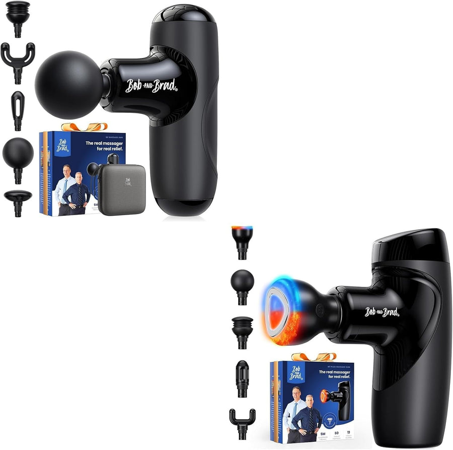 Mini & Full Size Massage Gun Set Deep Tissue Percussion Muscle Recovery Kit