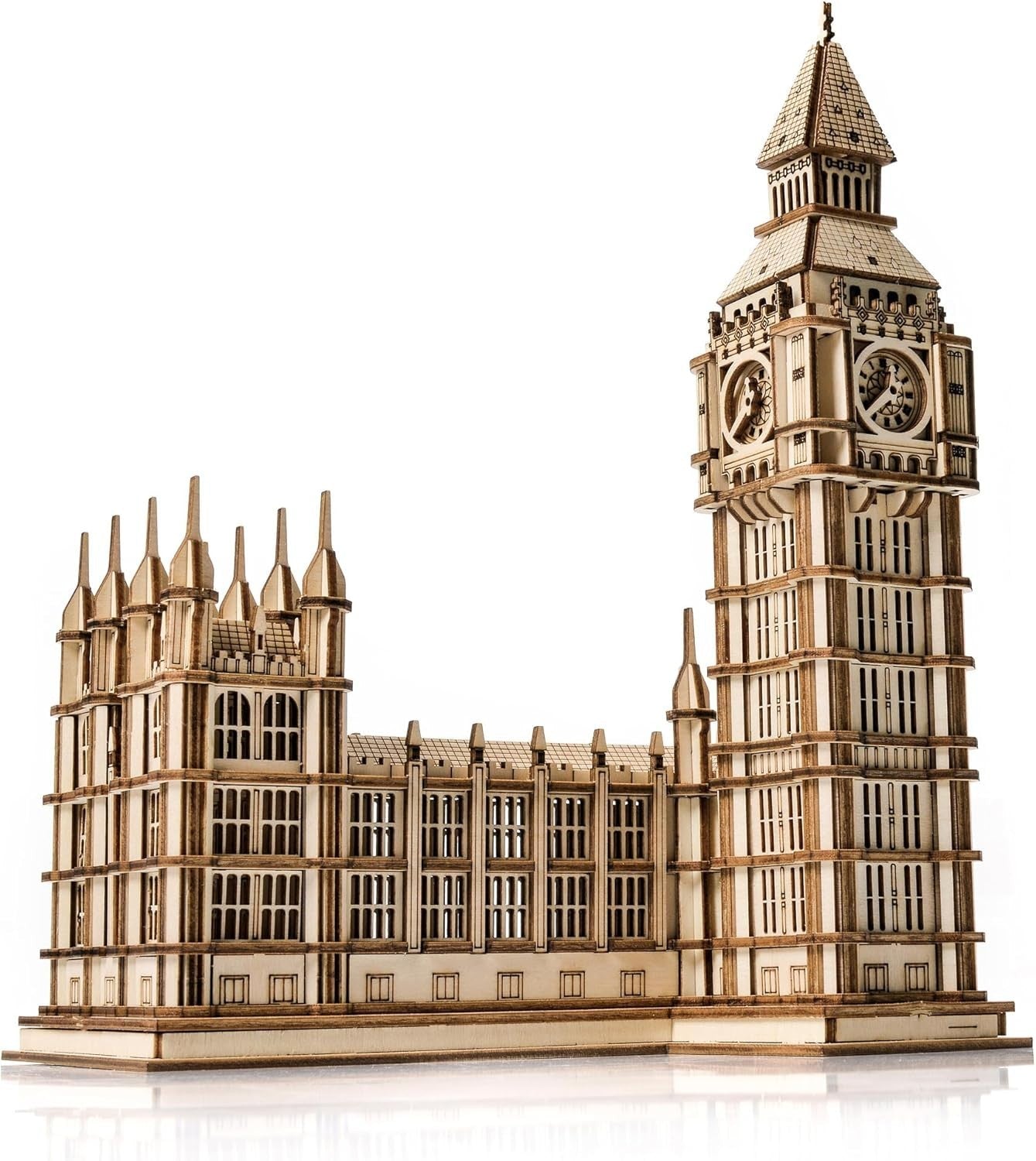 3D Wooden Big Ben Puzzle Model Educational DIY Toy for Kids & Adults